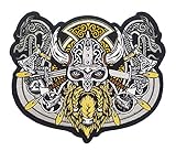 Hitzeversiegelte Rückseite: Auf der Rückseite befindet sich eine Kleberückseite, die den Aufnäher auf dem Artikel haftet. Sie müssen auf jedes Kleidungsstück, Ihre Kleidung oder andere Werkzeuge aufbügeln oder aufnähen.