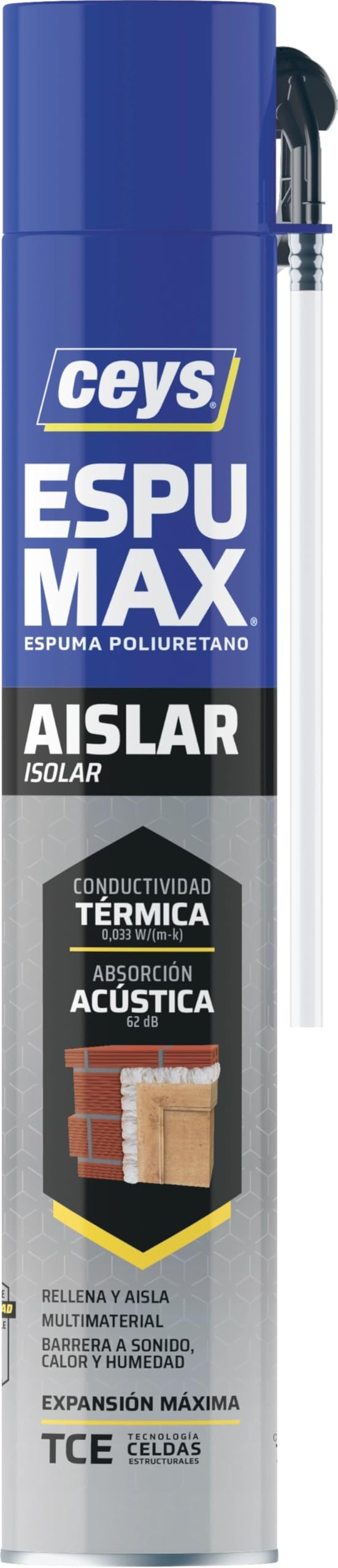 ESPUMAX AISLAR Y RELLENAR CANULA 750ML