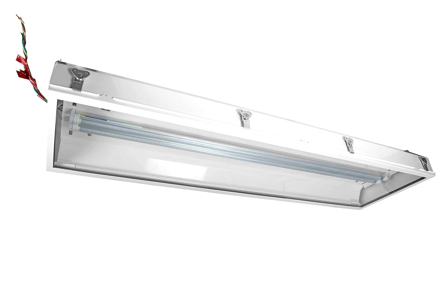4' 2 Lamp Fluorescent Light Fixture - Hazardous Location Lighting - T5HO - Multi-Voltage - C1D2 - Surface Mount