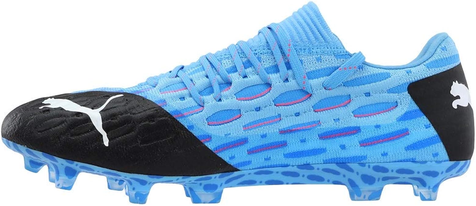 Amazon Com Puma Mens Future 5 1 Netfit Low Firm Ground Soccer Cleats Blue Soccer