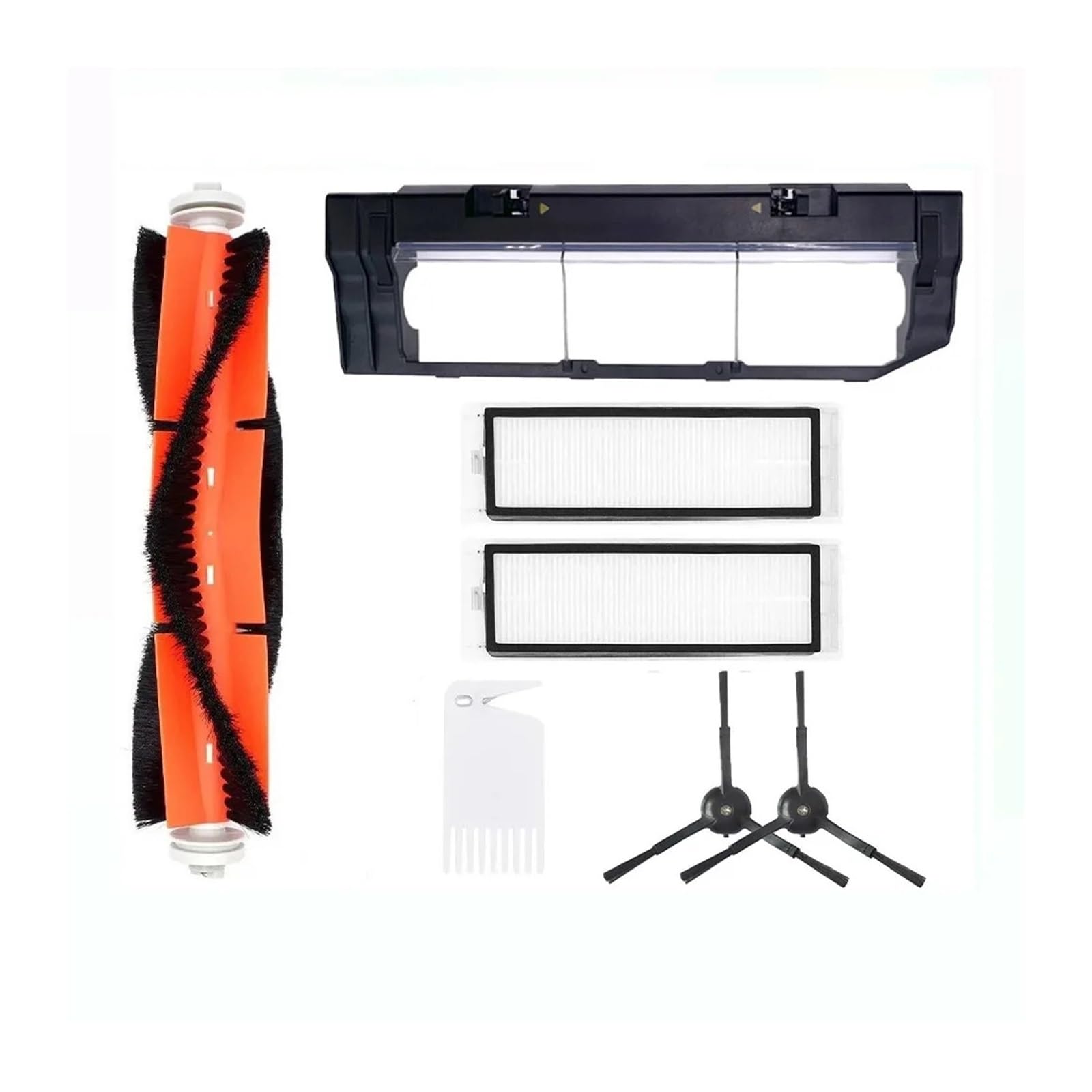 Accesorios de piezas de aspiradora de filtro blanco de cepillo principal