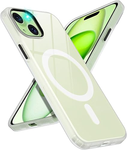 Miniatura 46 de Funda para iPhone 13 Pro Max compatible con MagSafe, funda magnética transparente para iPhone 13 Pro Max con funda protectora delgada a prueba