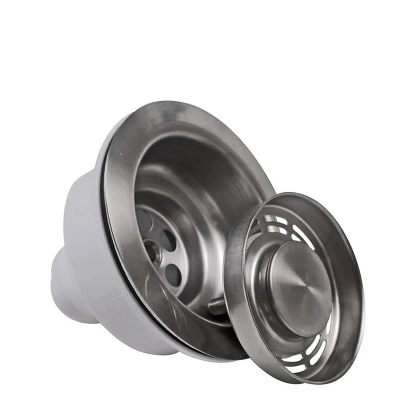 Sitko do odpływu zlewu ze stali nierdzewnej 114 mm Armatura kuchenna Ociekacz do umywalki Akcesoria kuchenne Korek do filtra zlewu