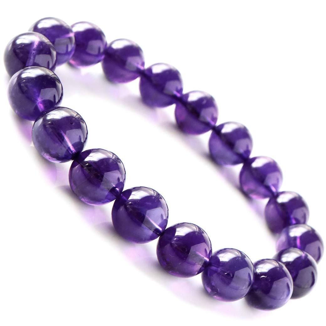 [GOLD STONE] アメジスト ブレスレット 11mm