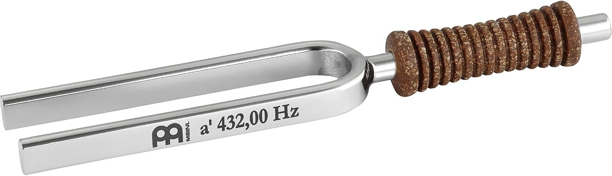 Meinl Sonic Energy Tuning Fork, Natural Pitch 432 Hz with Exact Frequency Made in Germany for Meditation, Sound Healing Therapy and Yoga, TF-432