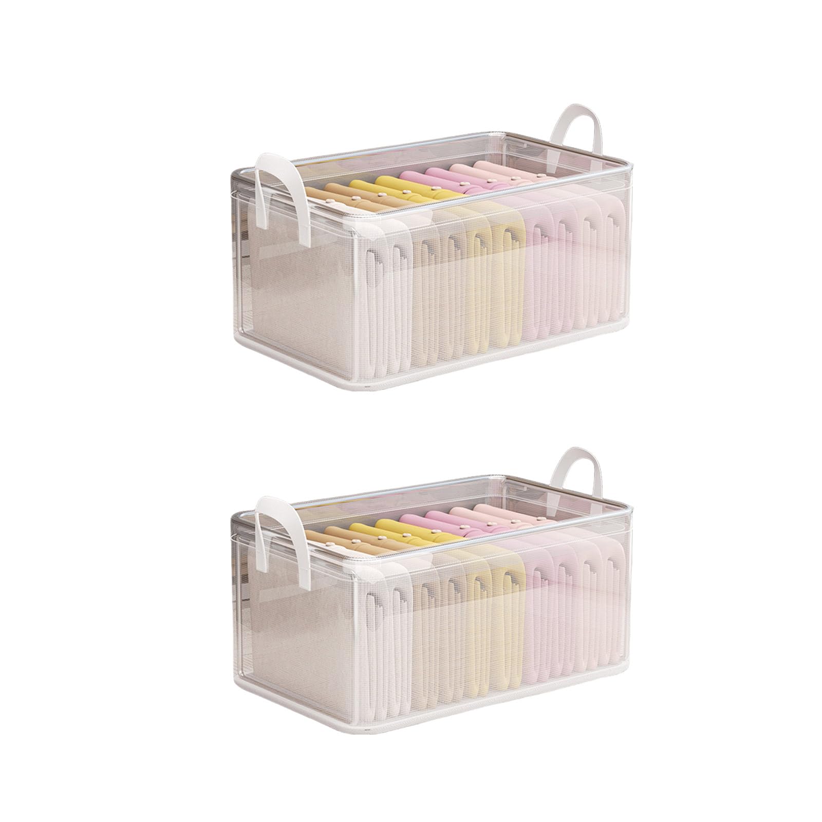 Tsophreniq Sturdy PVC Organizers Box with Waterproof Designs Protective for Cosmetics Jewelry and Valuables Storage Waterproof Storage Box