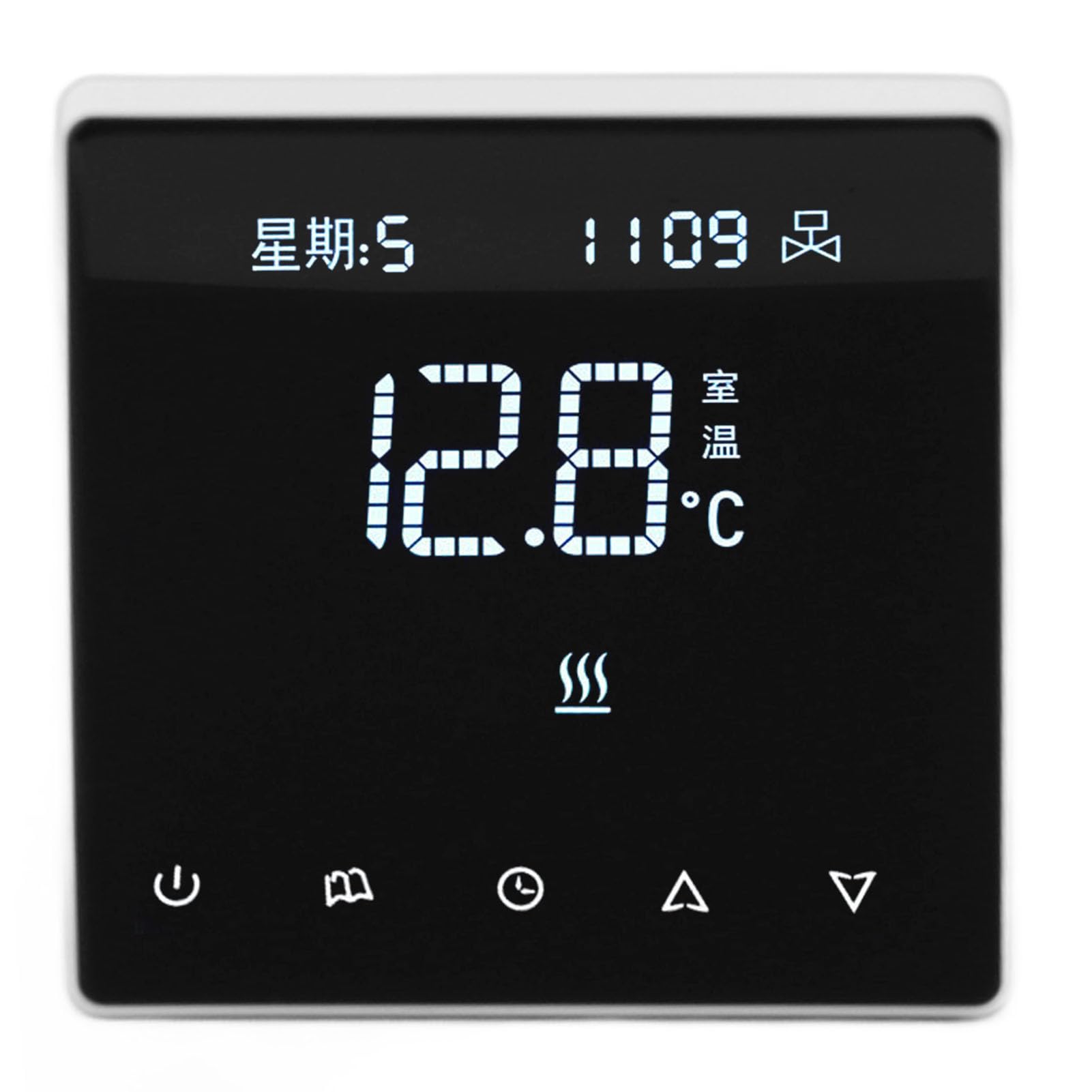 Fdit Inteligentny Termostat WiFi z komunikacją bezprzewodową WIFI485 do Sterowania klimatyzacją domową i Ogrzewaniem Podłogowym 5-45°C