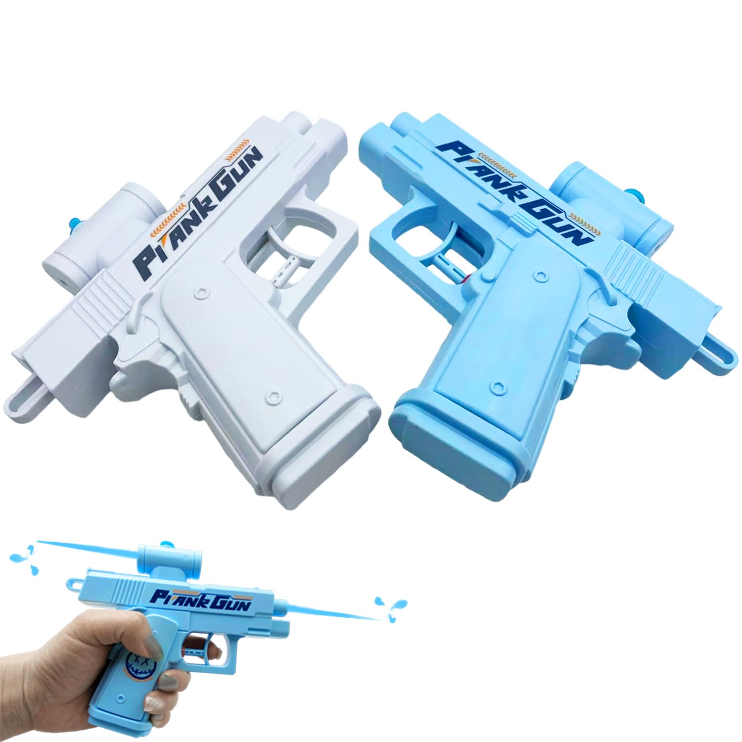 CUVZORA Streich-Wasserpistole - Doppelseitiger Wasserspaß Für Streiche