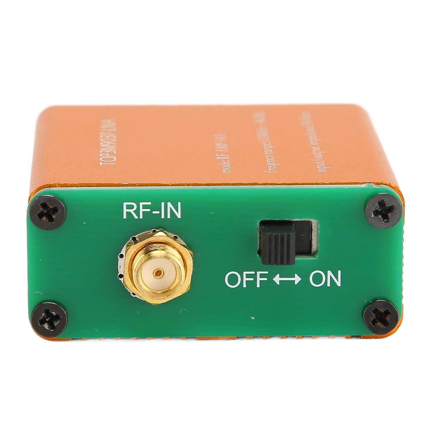 Low Noise Amplifier LNA Module Wideband 0.1MHz to 6GHz Frequency, 20dB High Gain LNA RF Power Preamplifier Module for Shortwave, FM Radio, Remote Control (Built-in Battery)