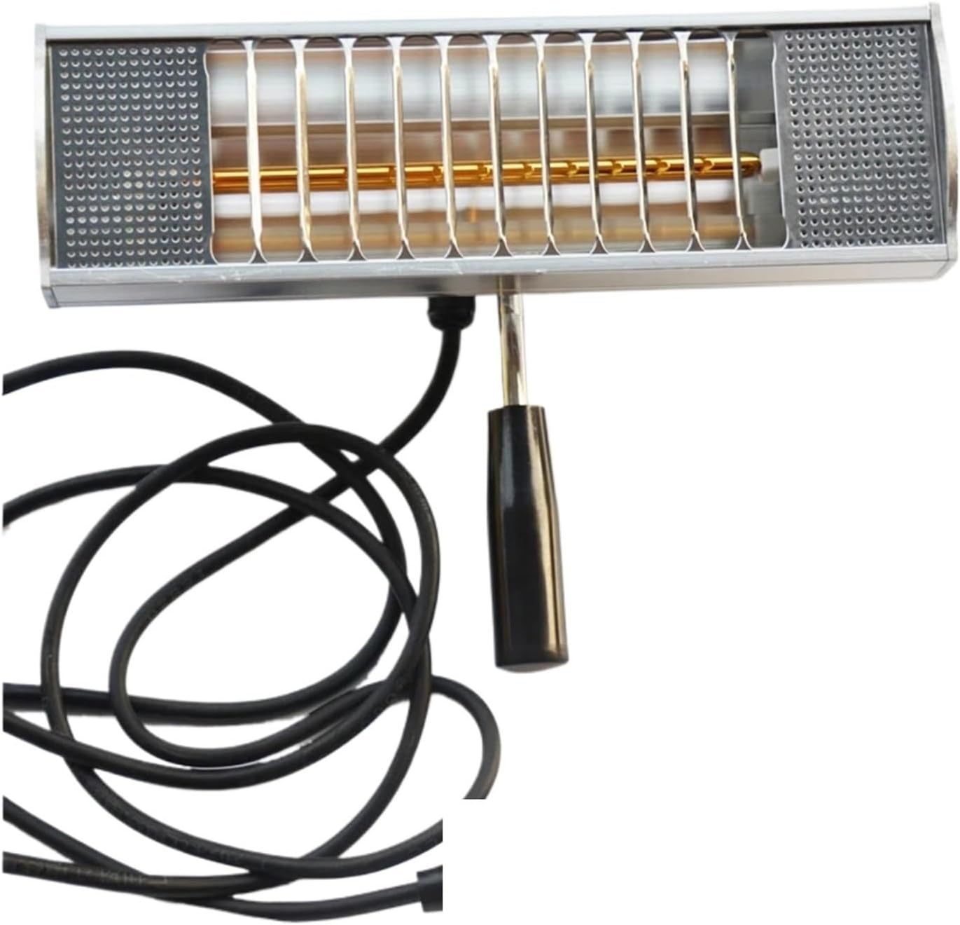 Paint Drying lamp, Handheld Heating Paint Lamp Infrared Curing Lamp Portable Car Body Baking Light Shortwave Paint Drying Lamp Auto Tool