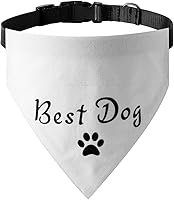 Vista 13 de El mejor collar de bandana de boda para perro, bandana de compromiso ajustable para mascotas con hebilla de liberación rápida y anillo en D