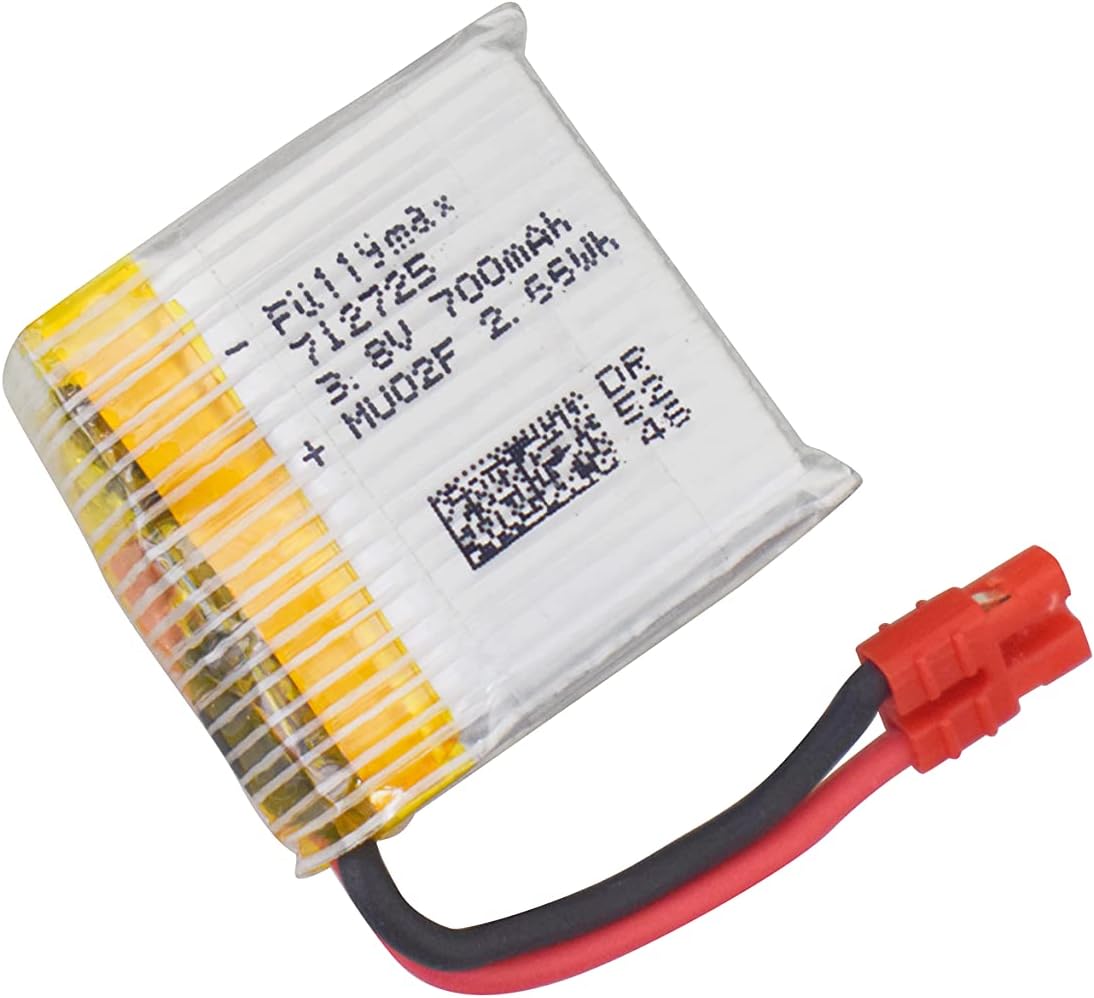 sea jump 2PCS 3.8V 700mah Lithium Battery for SYMA X26A Collision Avoidance Quadcopter Upgrade Lithium Battery Spare Parts for Remote Control Drone