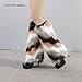 JJ-GOGO Luxury Faux Fur Boots Socks Sleeve - Fashion Long Short Leggings Warms Winter Stage Performances Warm Sock (Style3, 40cm)