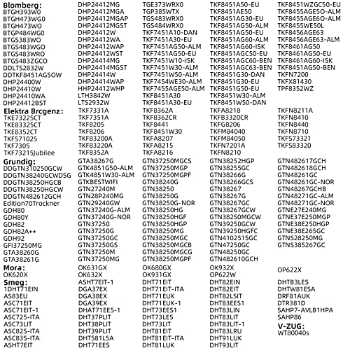 image for Generic 8 PCS Dryer Filter Spare Compatible with Beko/Grundig/Blomberg