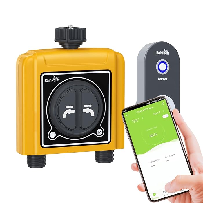 Buy RAINPOINT Smart WiFi Sprinkler Timer Work with Alexa, Smart WiFi
