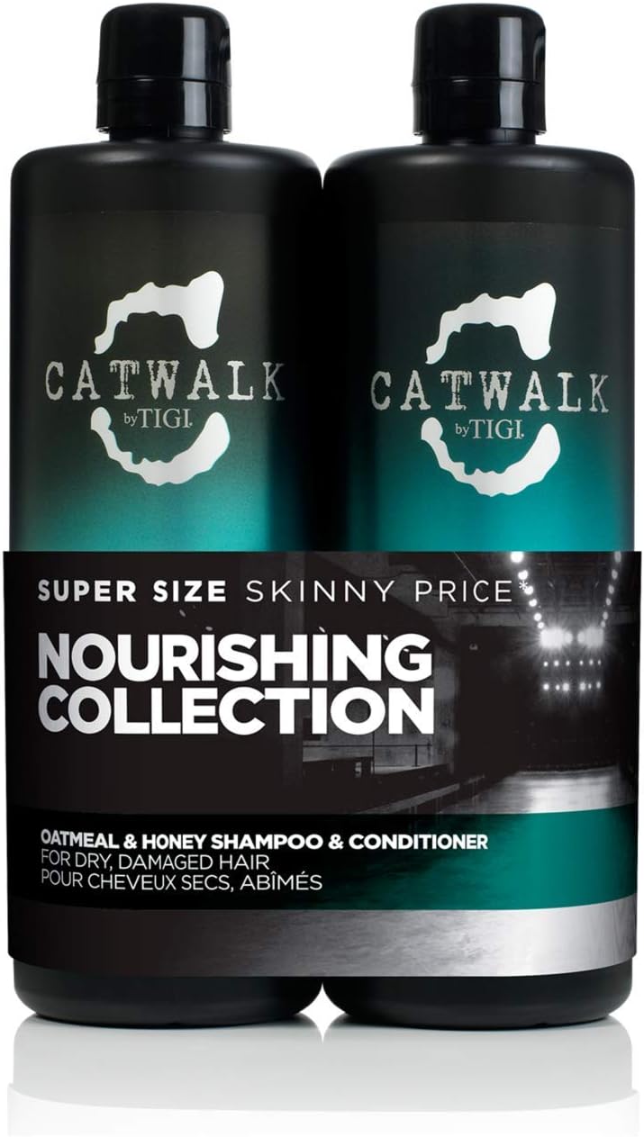 TIGI Catwalk Oatmeal & Honey Shampoo and Conditioner, Set