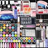 Morovan Acrylic Nail Kit: Professional Starter Set with Everything for Beginners