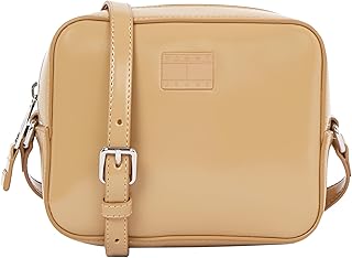 Tommy Hilfiger TJW ESS MUST CAMERA BAG BOX PU Kadın Çanta, Haki, Tek Beden