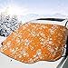Produktbild C-WANG Auto Front Window Windschutzscheibe Schneedecke, lebendige blühende Äste Frühling Blütenblätter Happy Essence Beauty Pattern