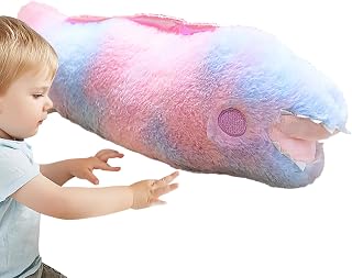 Generico Peluche Unicornio Muñeca Púrpura | Peluche Monstruo Muñeca Rosa | Lindo Regalos De Cumpleaños De Navidad Con Anguila Rellena, Detalles Hechos A Mano Ultra Suave Para Niños, Niños Y