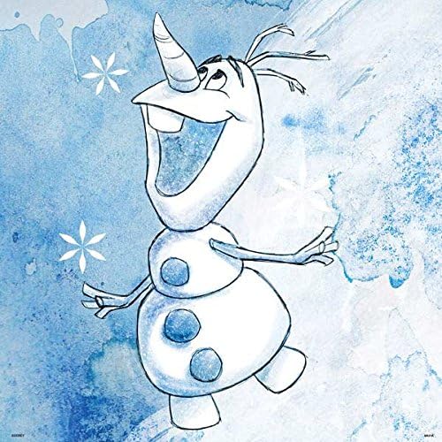Skinit Decal Gaming Skin Compatible with PS4 Pro Bundle - Officially Licensed Disney Frozen Frozen Olaf Art Design