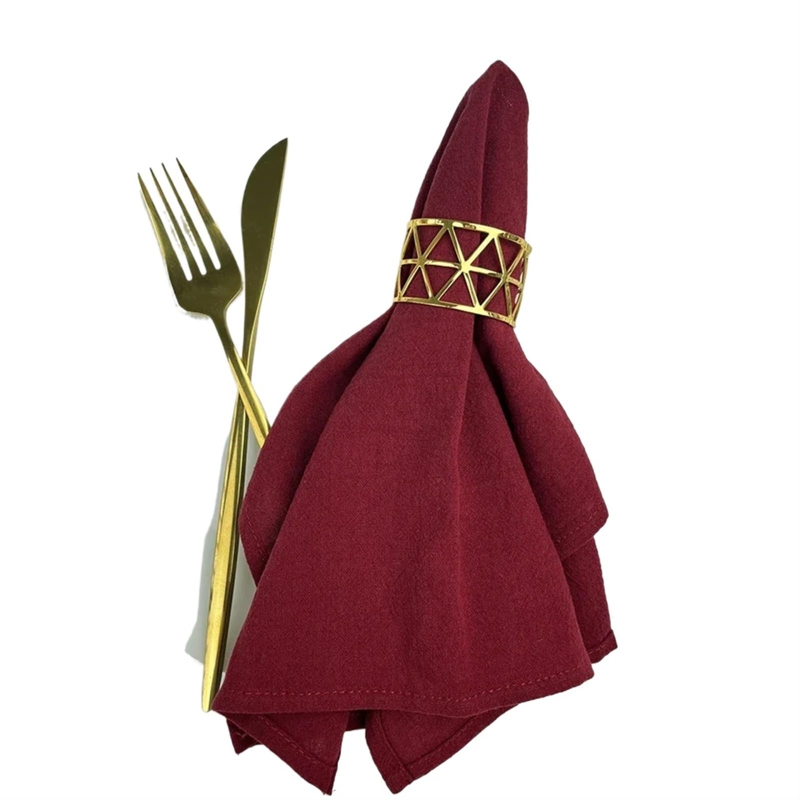 50 Pezzi tovaglioli di Stoffa di Cotone 30x45cm tovagliolo di Stoffa Cucina tovaglioli da tavola for la casa Decorazione di Nozze Natale Tovaglioli di Stoffa(50pcs Color 4)