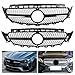 Kühlergrill, Verchromter Kühlergrill Diamond Style Kühlergrill Schwarzglänzend Passend für W213 2016-2019