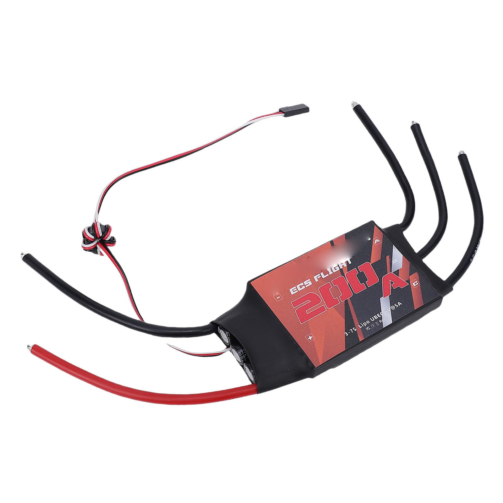 Sonew 200A Bezszczotkowy Regulator Obrotów ESC Programowalny do RC Fixed,