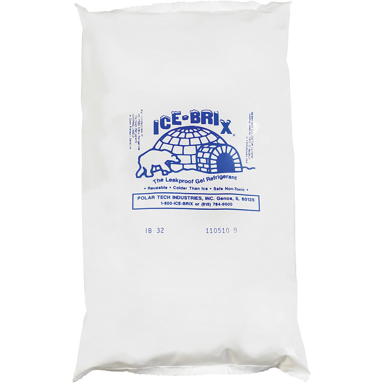 Amazon.com: Ice-Brix Cold Gel Packs, 32 oz, 10
