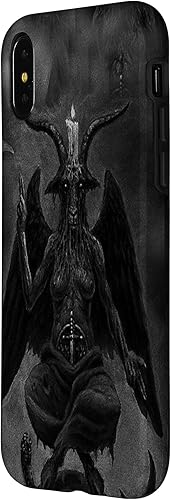 Miniatura 8 de Funda Satanic Goat Baphomet Occult Pagan Black Magic Goth Lucifer para iPhone 13 Pro Max