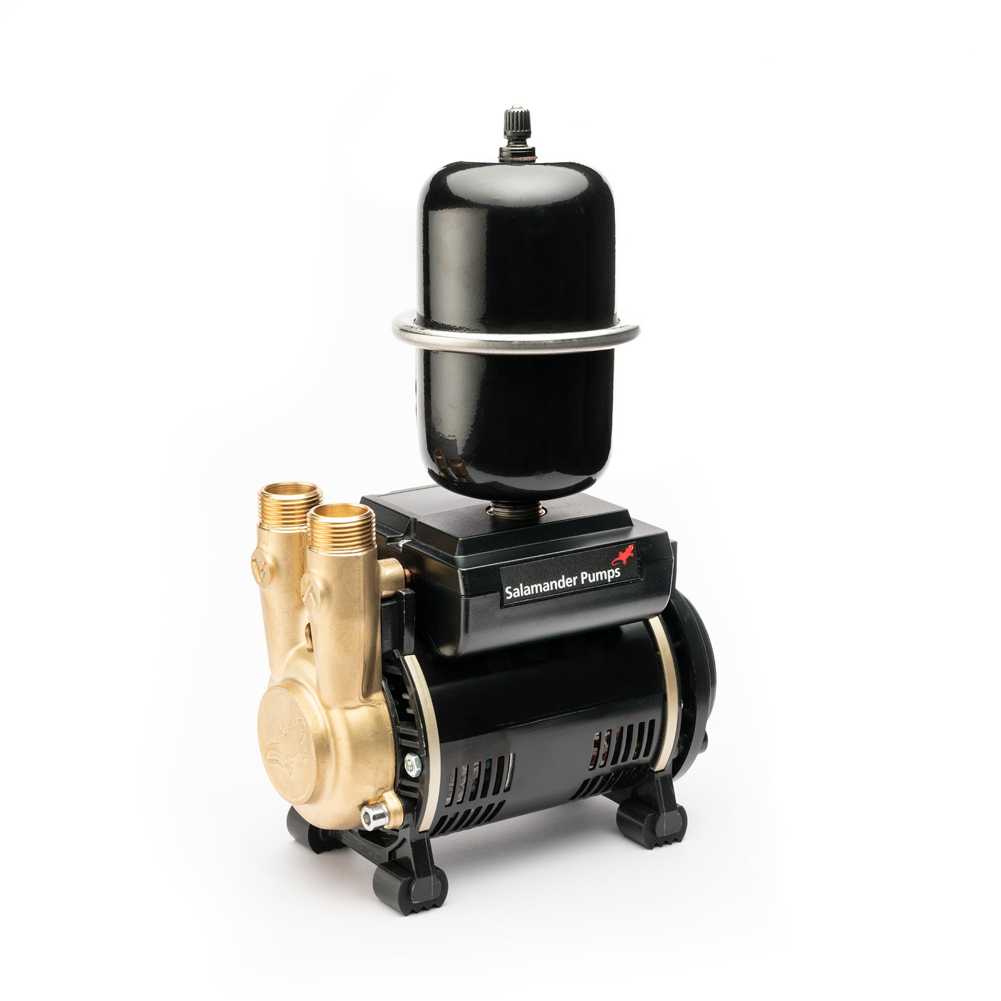 Salamander Pumps - CT Force 20SU Brass Impeller Pump - 2.0 Bar Pressure - Single End - Suitable for Any (+ or -) Gravity Fed Systems - 5 Year Warranty