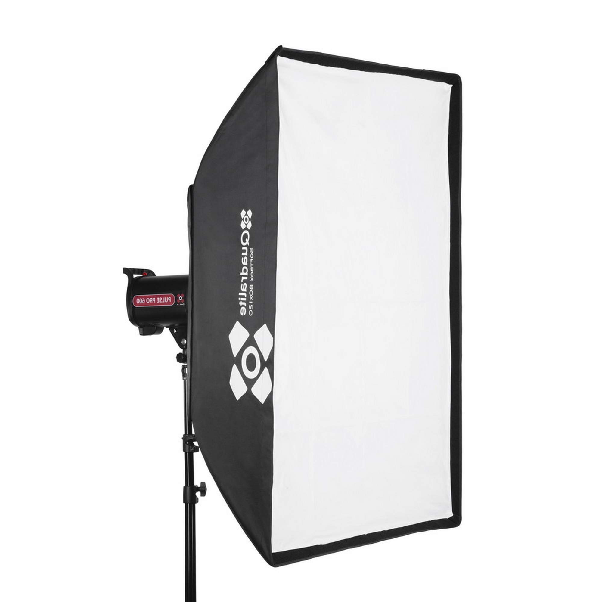 QUADRALITE (EX QUANTUUM) SOFTBOX 80 x 120 CM. COMPLETO DI ANELLO STANDARD BOWENS
