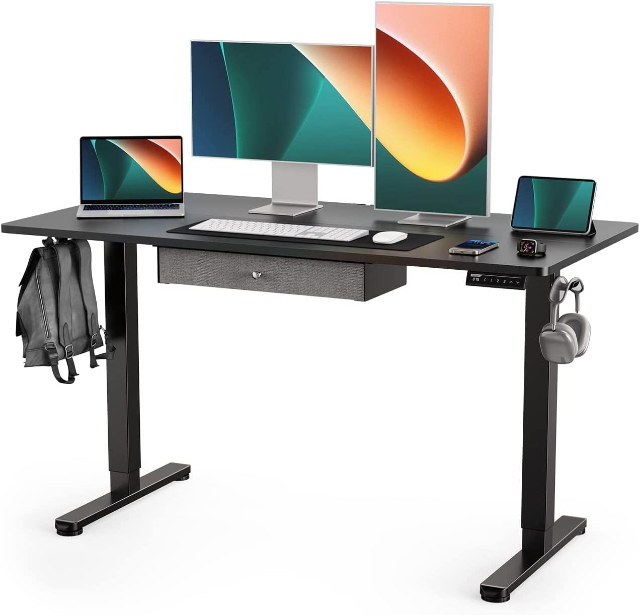 ErGear Electric Standing Desk Adjustable Height, 55” x 24