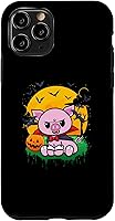 Vista 25 de iPhone 12 mini Pig Vampire Trick Or Treat Halloween Costume Case