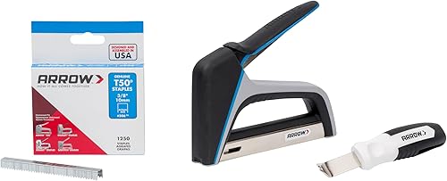 Miniatura 2 de Arrow T50XKIT1000 TacMate - Kit de pistola de grapas resistente con 1,000 grapas y extractor, nuevo