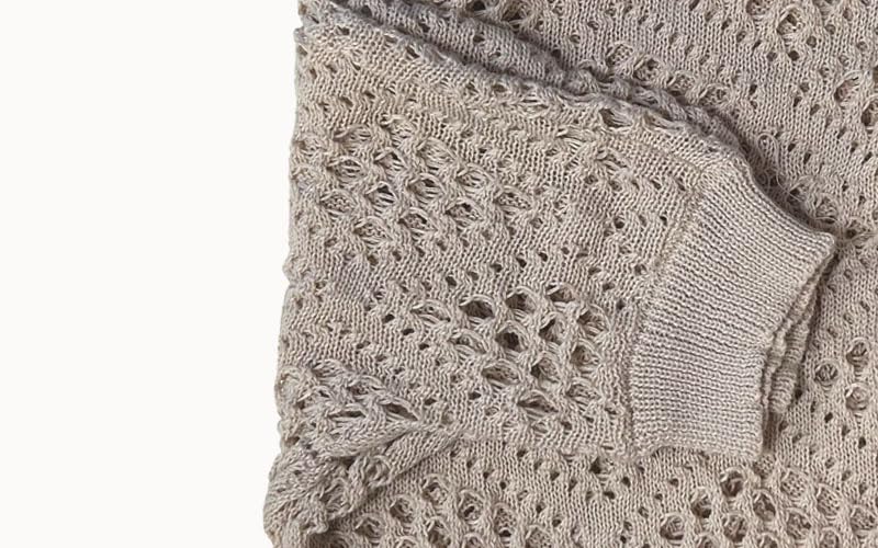 Image of NASKY Womens Crochet Top Summer Fashion 2026 - Sexy 3 /4 Batwing Sleeve Knit Sweater