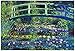 Claude Monet Water Lily Pond #2 Art Print Poster 19 x 13in with Poster Hanger