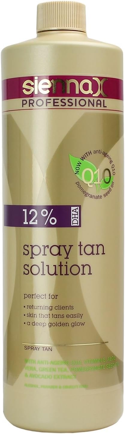 Sienna X Professional 12% Spray Tan Solution 1000ml