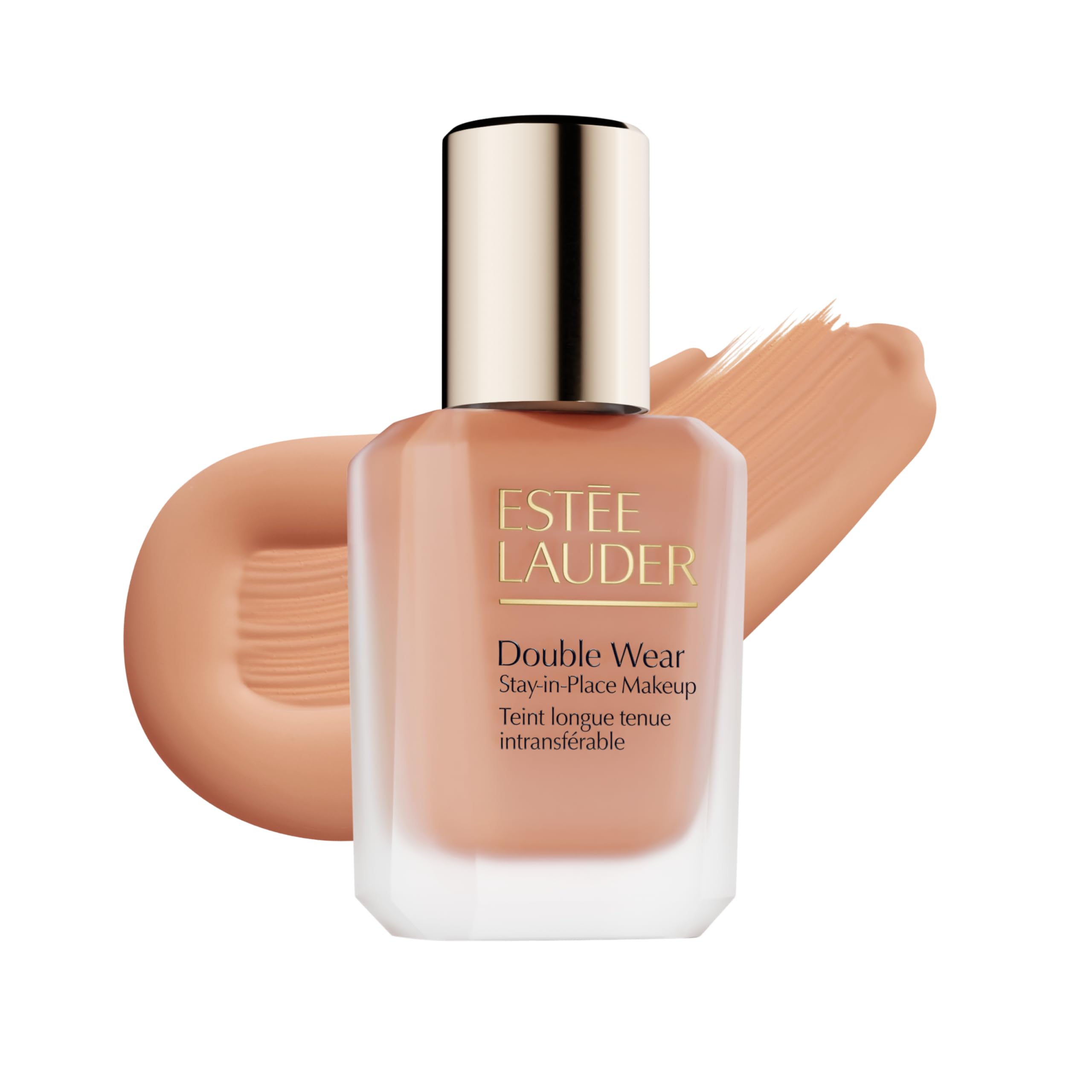 Estée Lauder Double Wear Stay-in-Place Foundation Makeup | 36-Hour Long-Wear Oil-Free Liquid Matte Foundation | Hydrating, Breathable, Buildable | New Formula, 1 Fl Oz, 4C2 Auburn