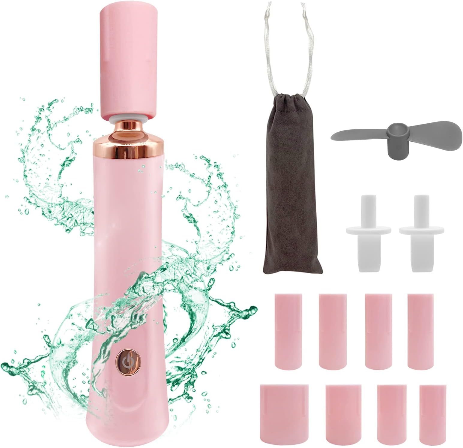 Pink Electric Nail Lacquer Shaker, Glue Shaker for Eyelash Extensions, Eyelash Lacquer Shaker, Electric Shaker Time Saving Handsfree Tool Glue Nails Polish