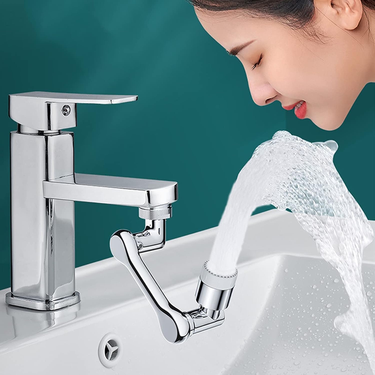 BIRZAR Steel Faucet Aerator 1080 Degree Extender for Sink, Kitchen Faucet, Flexible, Rotating Universal Faucet 2 Water Outlet Modes Multi Functional 1080° Steel Swivel Faucet Extender (B0CH8CCWRB) Amazon Price History, Amazon Price Tracker
