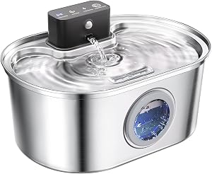 Top-Rated Stainless Steel Pet Fountain — Best for Most People