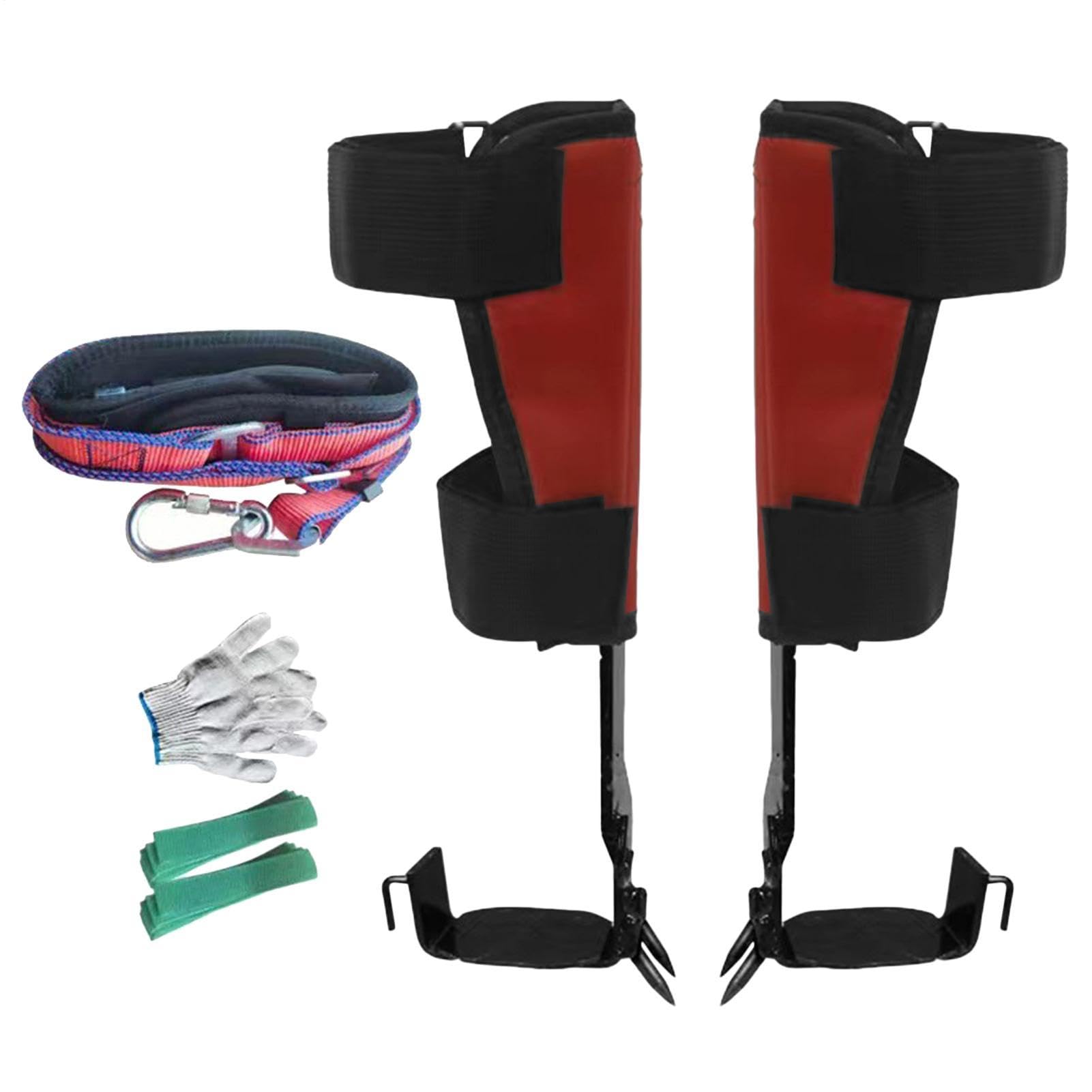 Puntali Per Arrampicata Sugli Alberi - Puntali Per Arrampicata Con Carico | Di 150 Kg, Raffi Professionali Per Arboricoltori, Kit Di Artefatti Per Attrezzatura Per Arboricoltori, Efficienti | Punta Aff