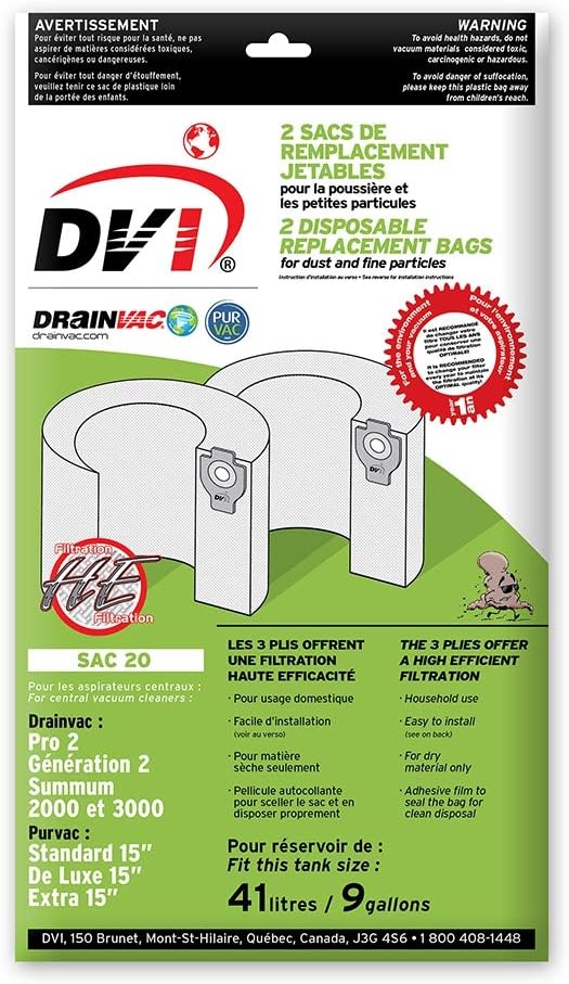 Phoenix SAC-20 Side Fill 9-Gallon Cloth Bags