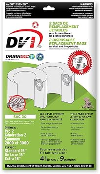 Phoenix SAC-20 Side Fill 9-Gallon Cloth Bags