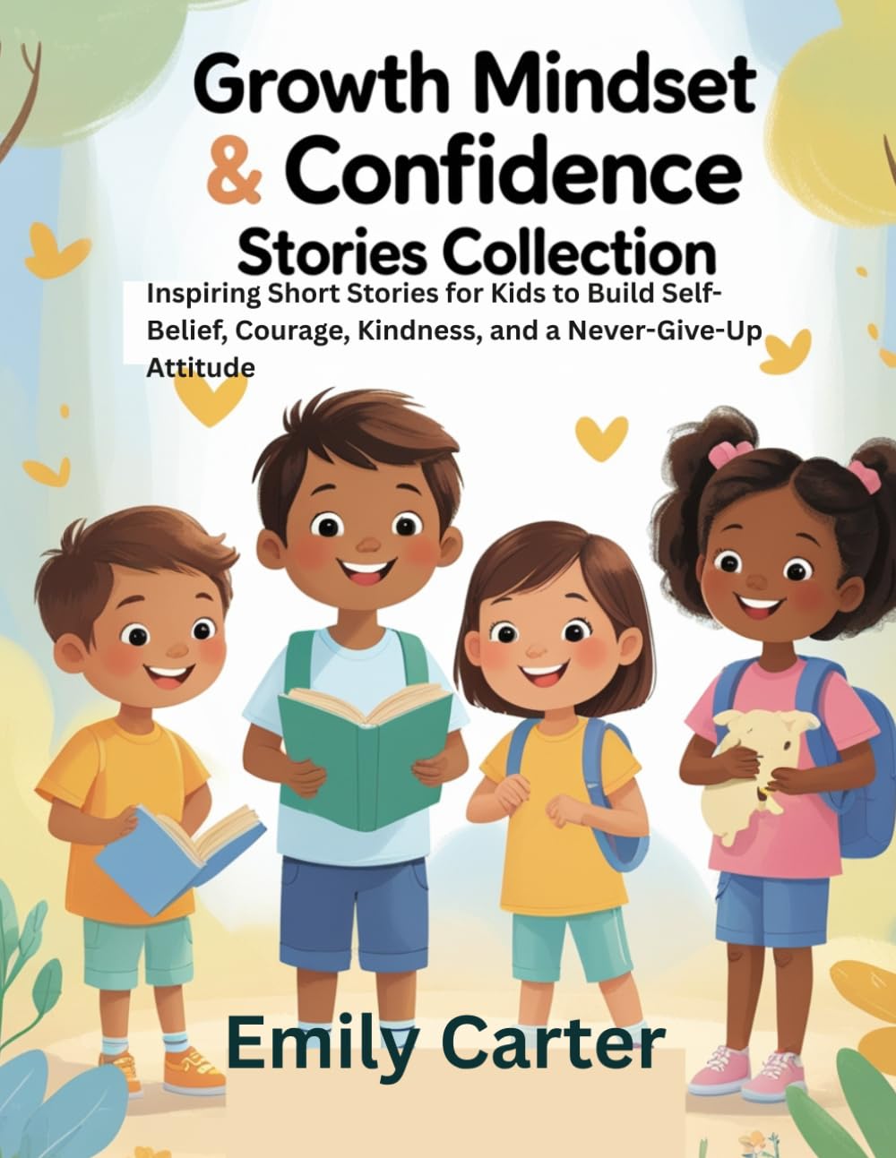 Growth Mindset & Confidence Stories Collection: Inspiring Short Stories for Kids to Build Self-Belief, Courage, Kindness, and a Never-Give-Up Attitude