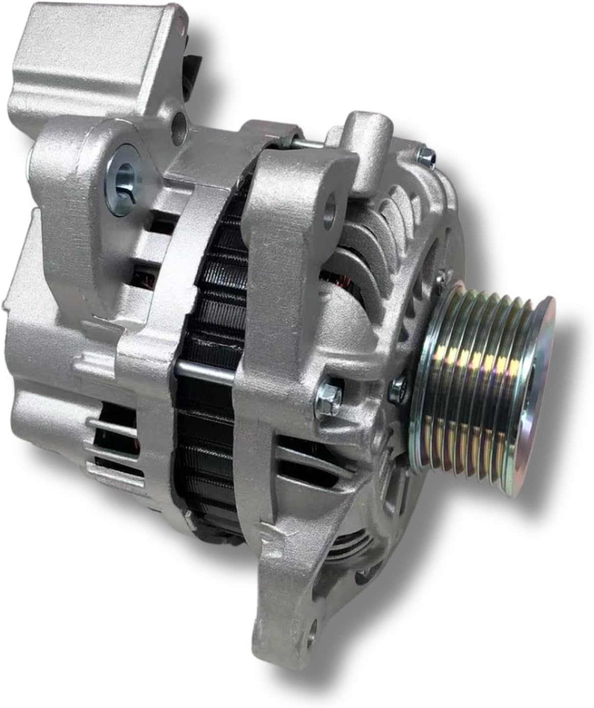 11176N New Alternator Fit for 2006-2011 Honda Civic 1.8L L4, 80A 12V, 7-Groove Pulley,OE# 11176, 31100RNAA01, 31100RNAA01RM, 31100RNAA012M2, AHGA67, A002TC1391, SB347