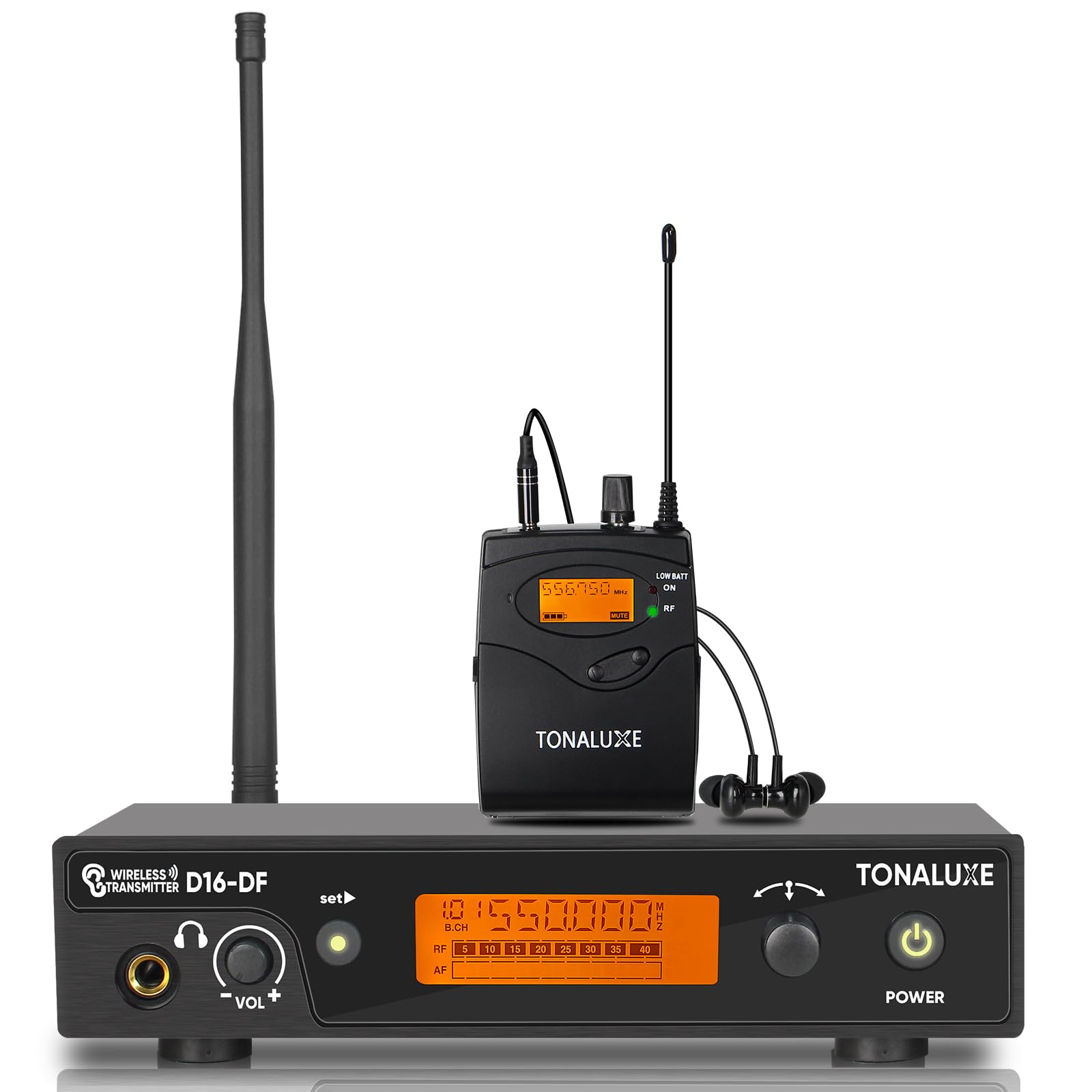 その他 Ex-Pro T-100/R-100 Wireless Ear Monitor Amazon.com: TONALUXE Wireless in Ear Monitor System, PRO UHF IEM