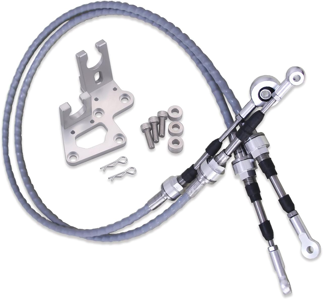 Race-Spec Transmission Shifter Cables and Trans Bracket For Honda RSX EG EK K Swap K20 K24