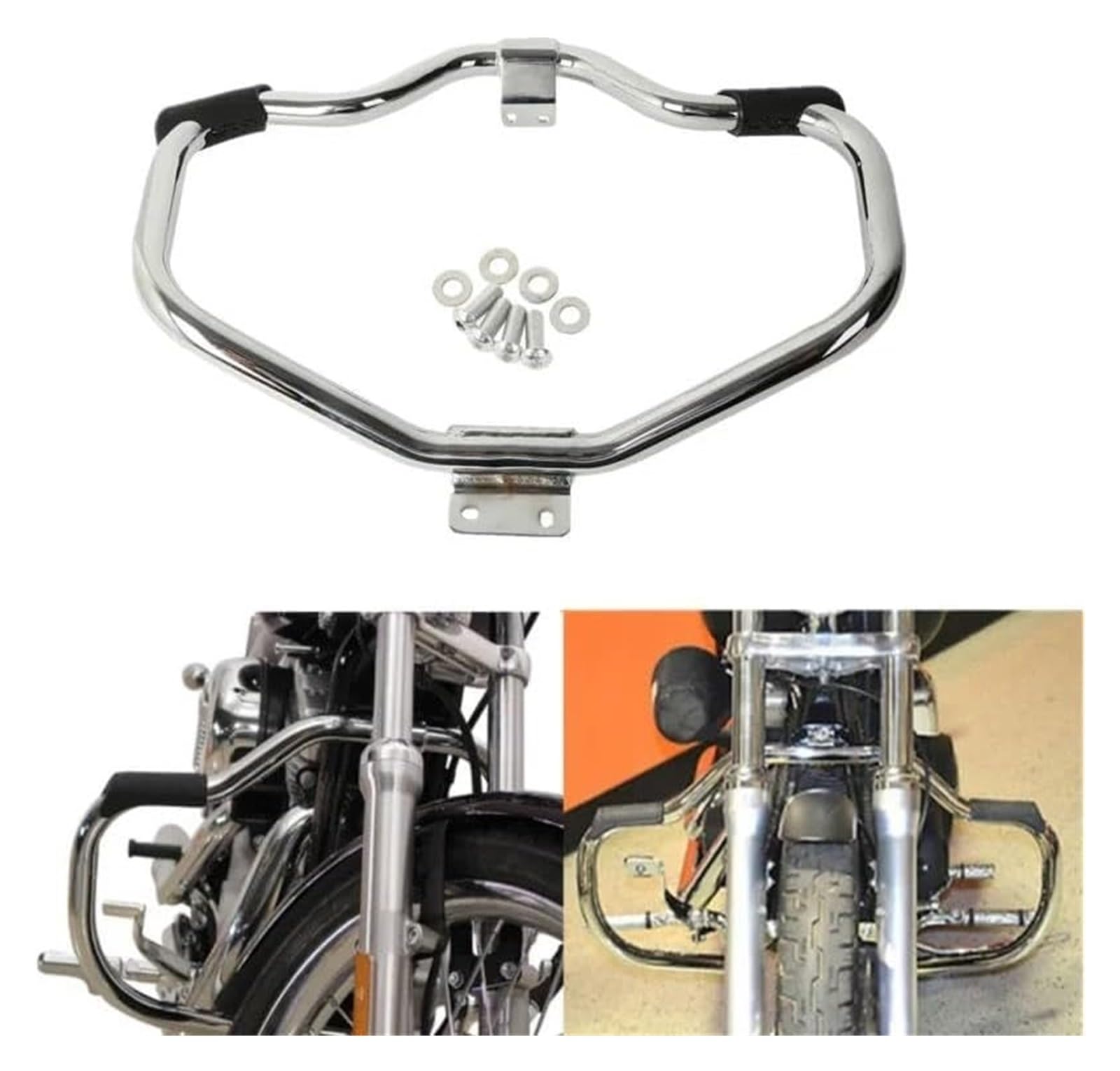 エンジンガード　スポーツスター用　リンビー　メッキ リンビーのエンジンガードとハイウェーバーの全ラインナップ一覧